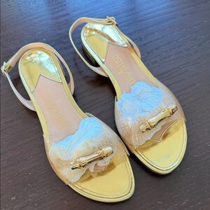 Gold Women's Sandals